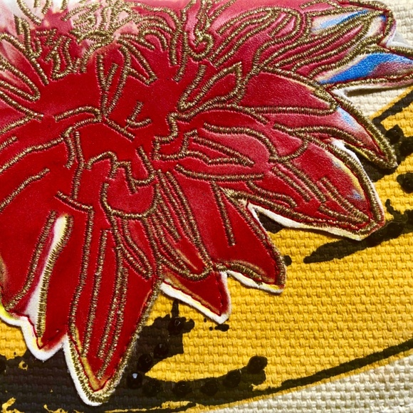 NEW Andy Warhol Appliquéd Banana Bag - Picture 13 of 16